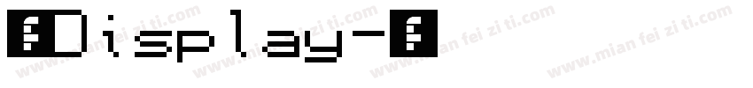 りょう Display字体转换